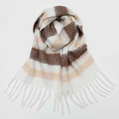 Striped Plaid Scarves