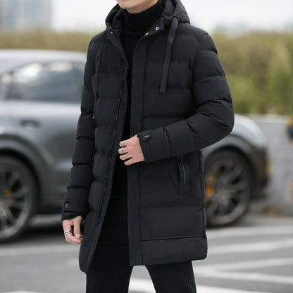 Medium Length Cotton Padded Jacket