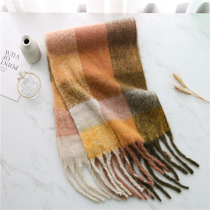 Striped Plaid Scarves