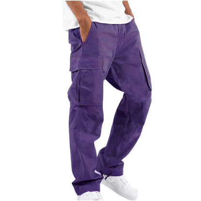 Multi Pocket Casual Trousers