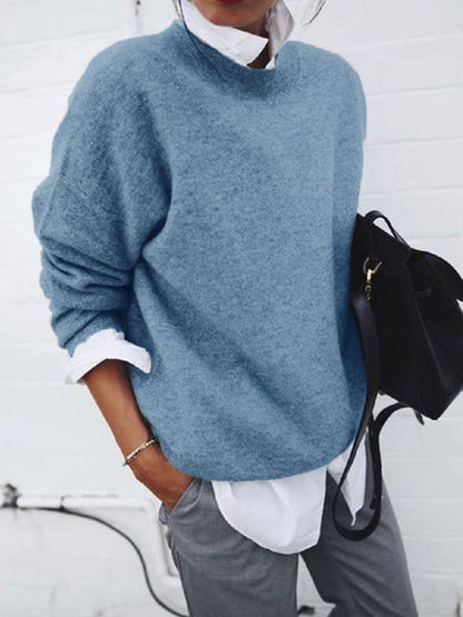 Knitted Long Sleeved Pullover