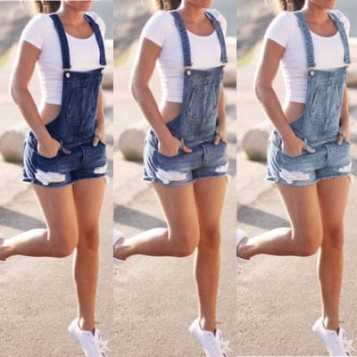 Denim Overalls