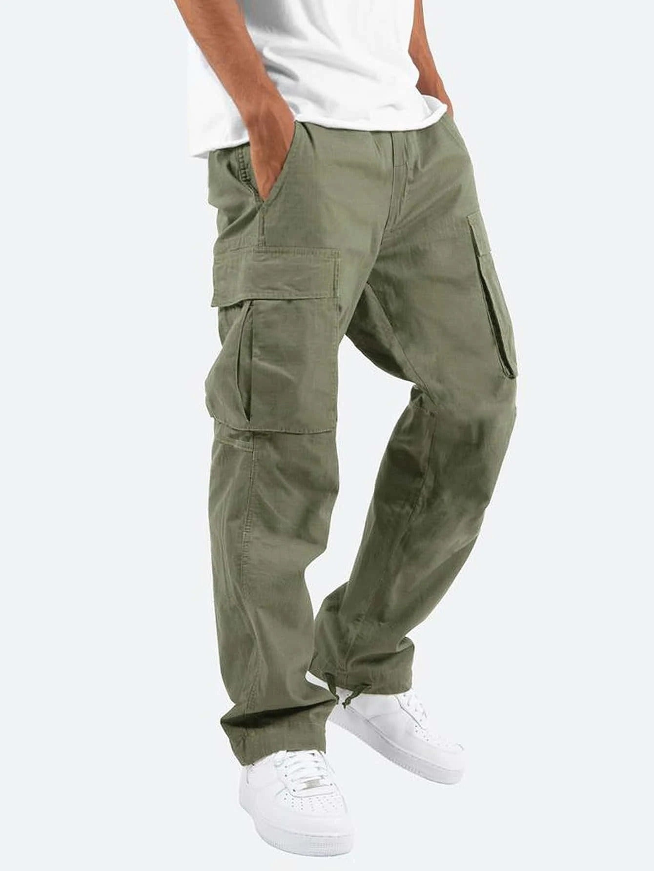 Multi Pocket Casual Trousers