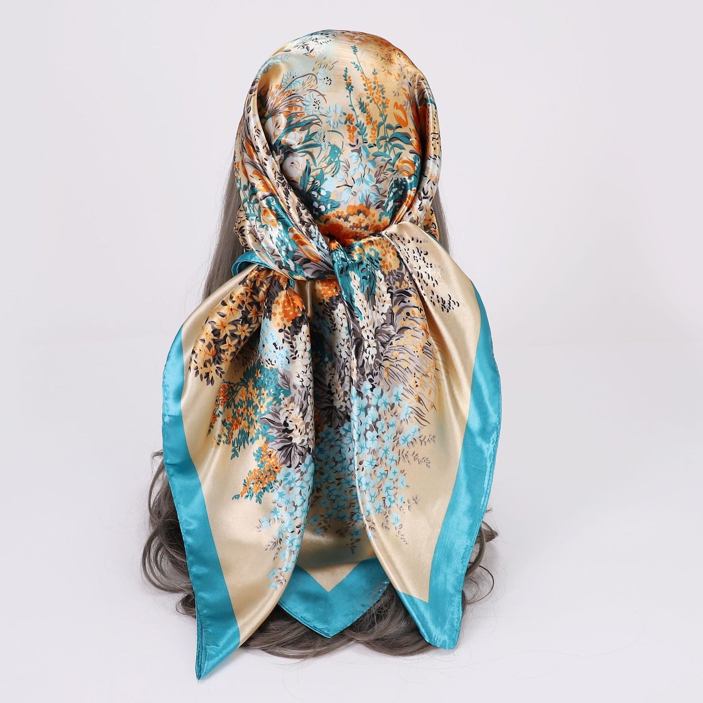 Satin Square Scarves