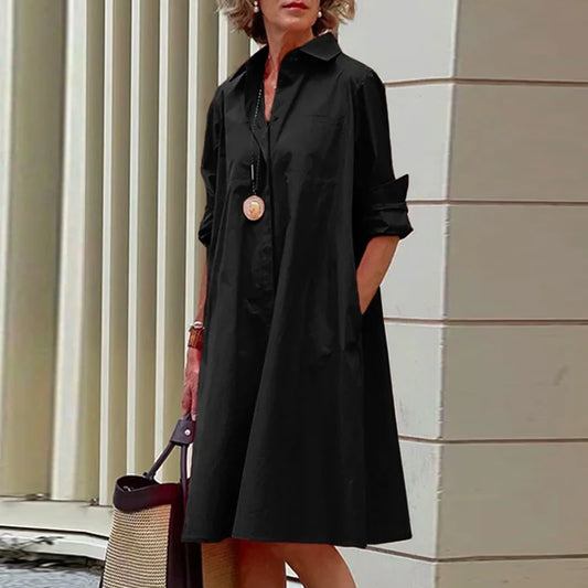 Simple Long Sleeves Shirt / Dress