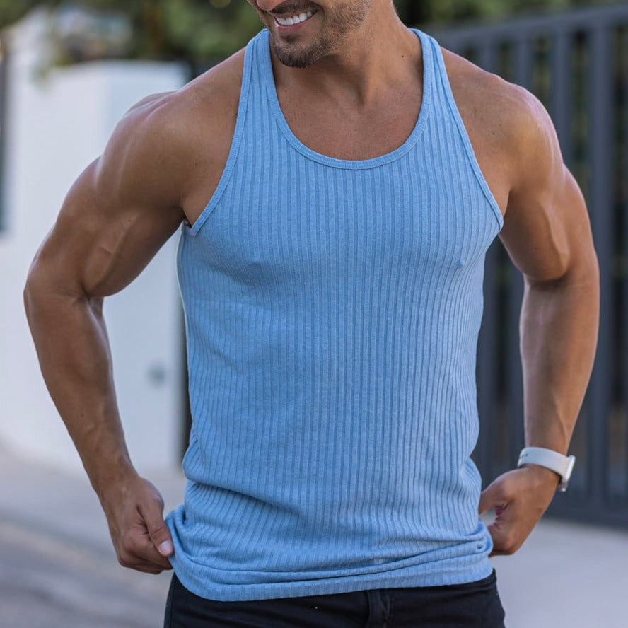 Vertical Stripe Tank Top