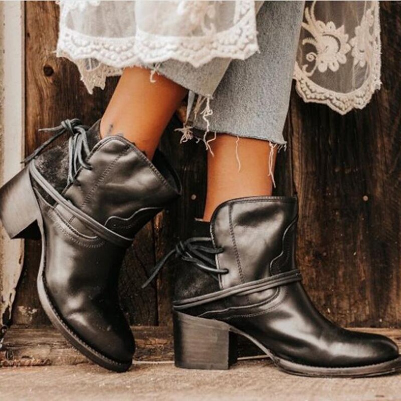 High Heels Ankle Boots